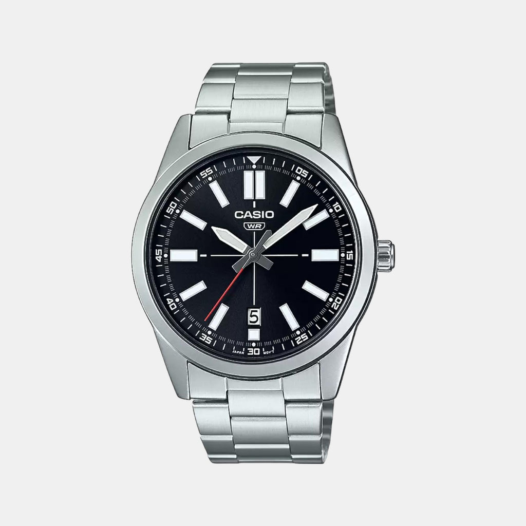 Casio Round Black Analog watch