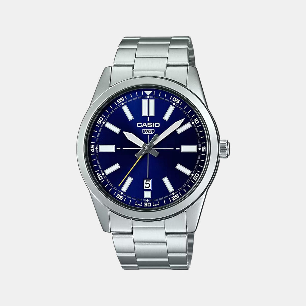 Casio Round Blue Analog watch