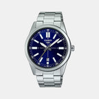 Casio Round Blue Analog watch