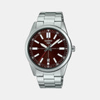Casio Round Brown Analog watch