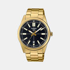Casio Round Black Analog watch