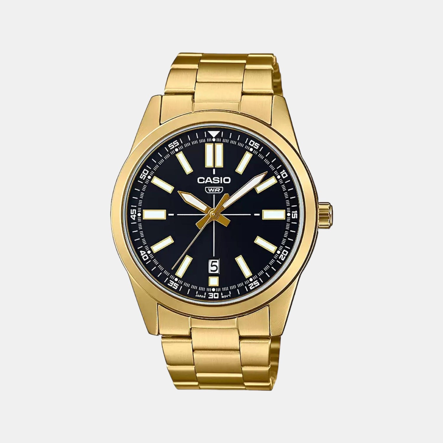 Casio Round Black Analog watch