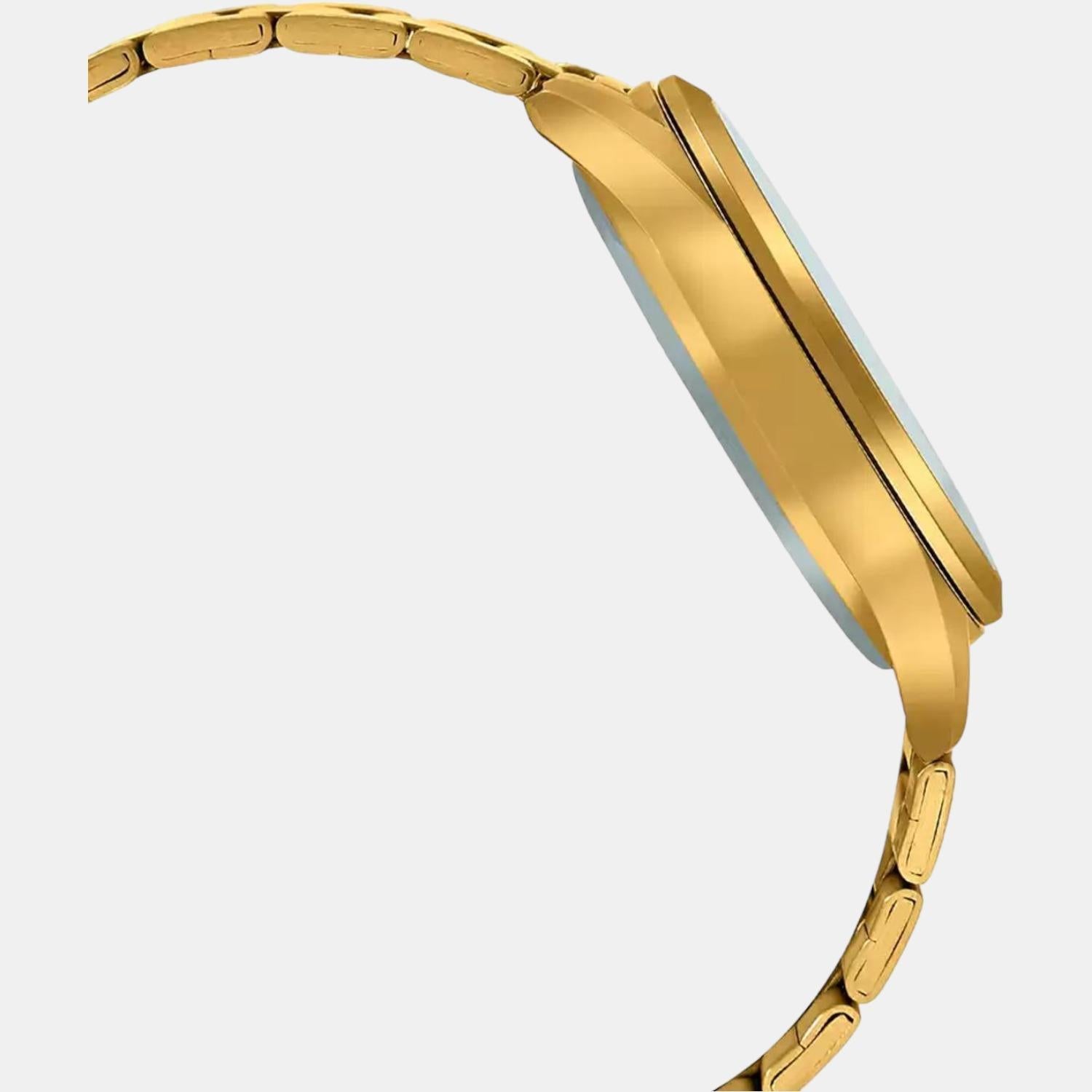 Casio Men Round White watch