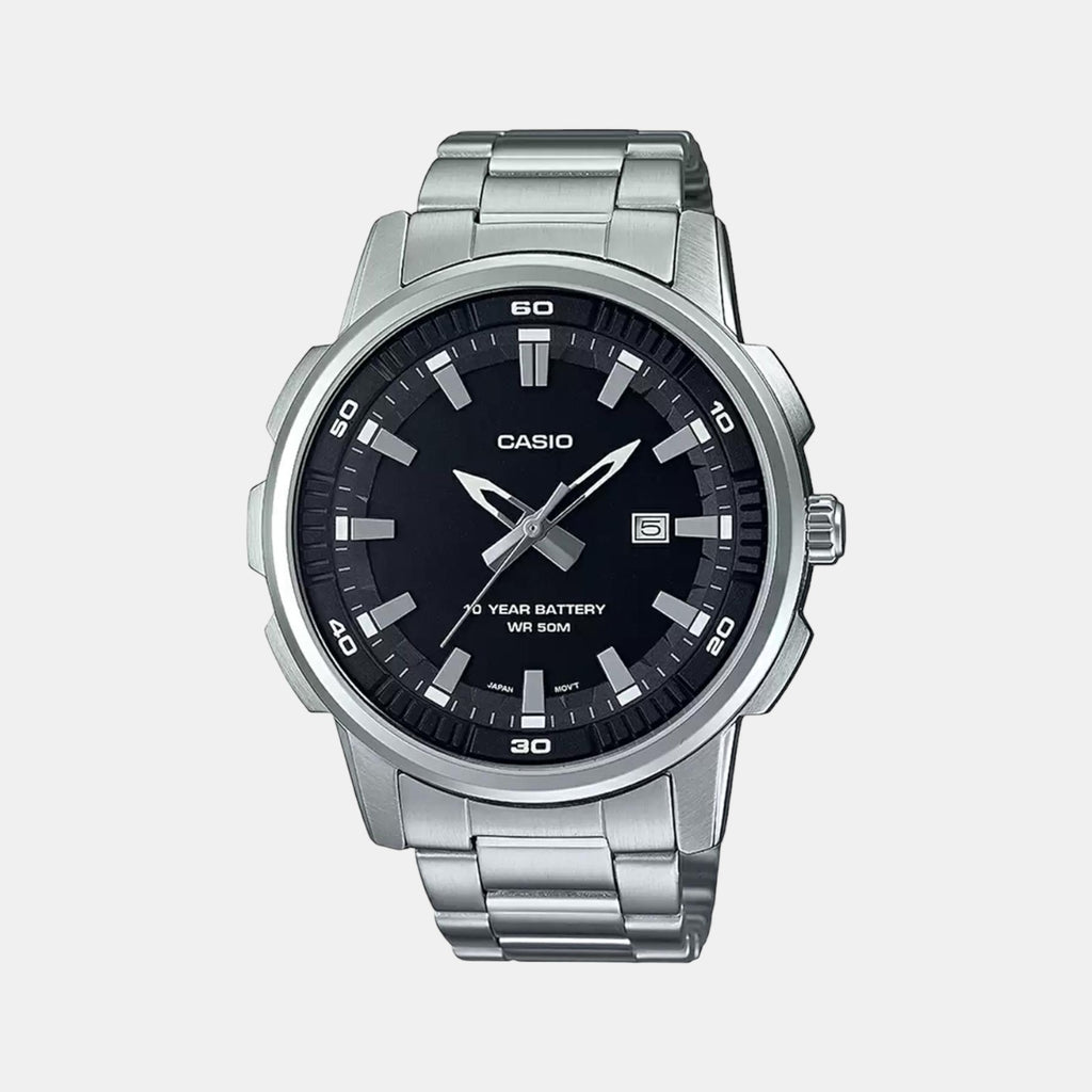Casio Round Black Analog watch