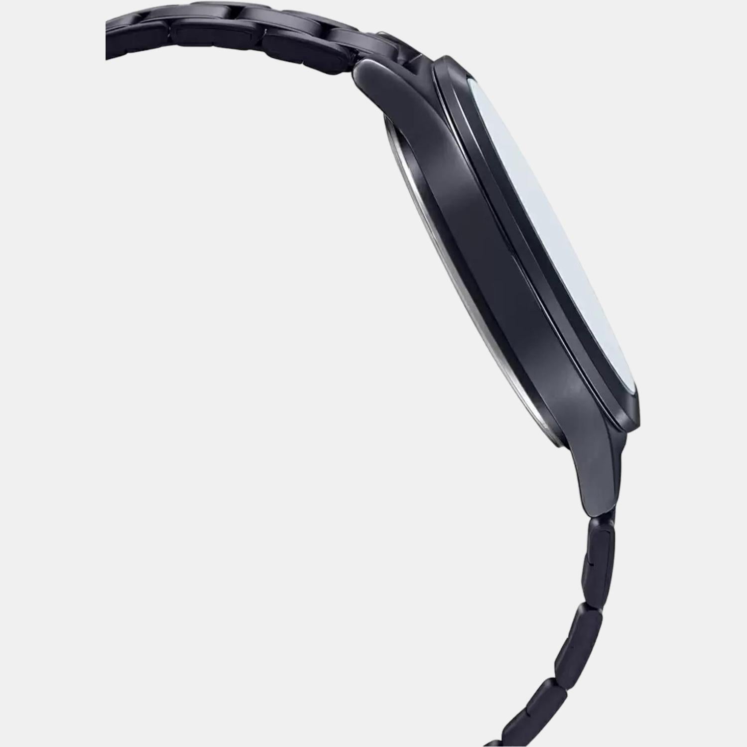 Casio Men Round Black watch