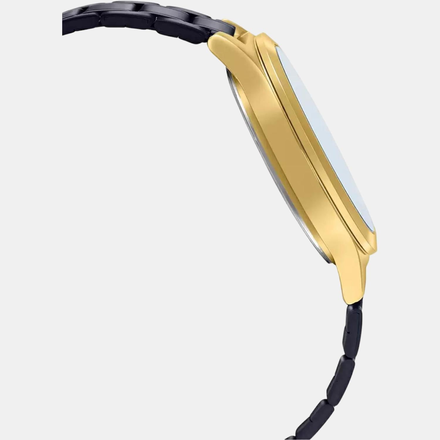 Casio Men Round Black watch