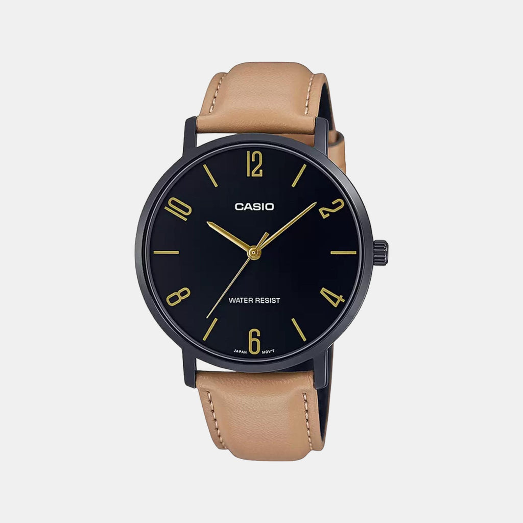 Casio Round Black Analog watch