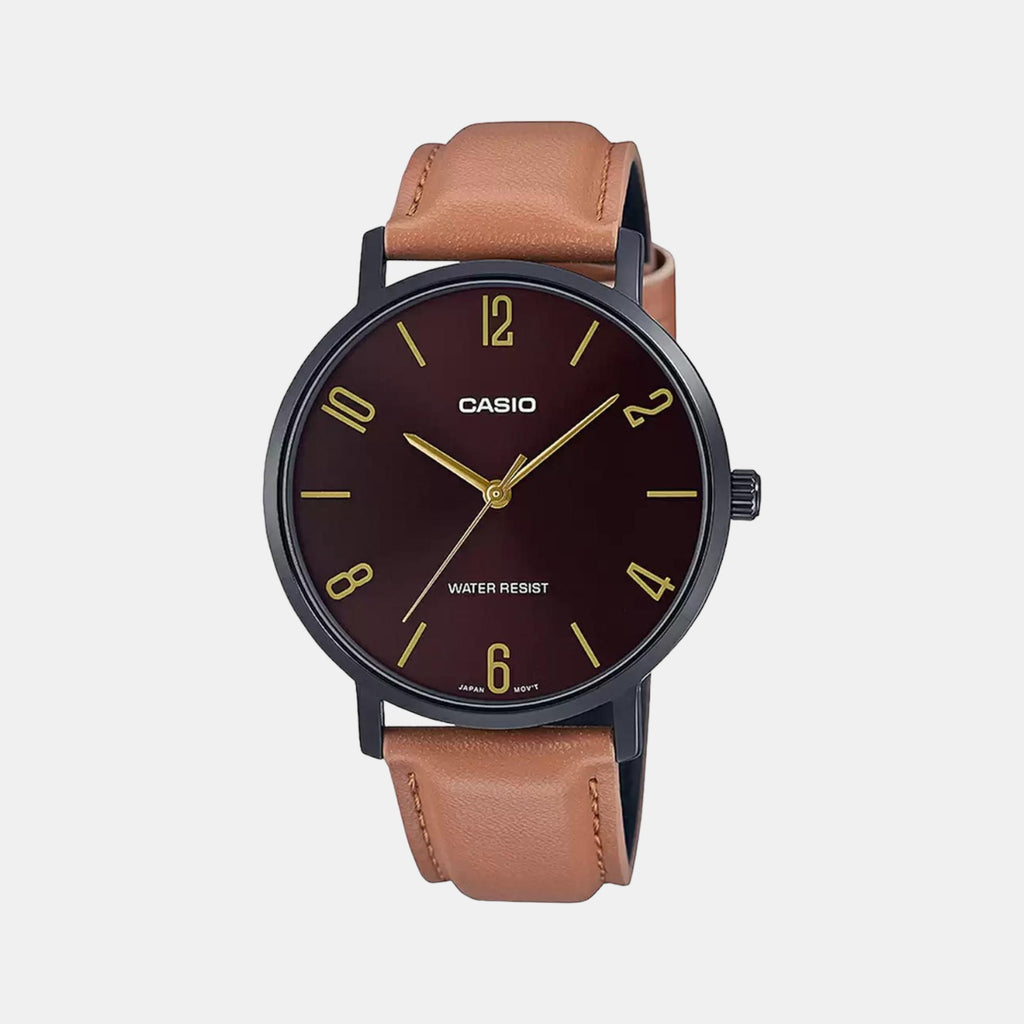 Casio Round Black Analog watch