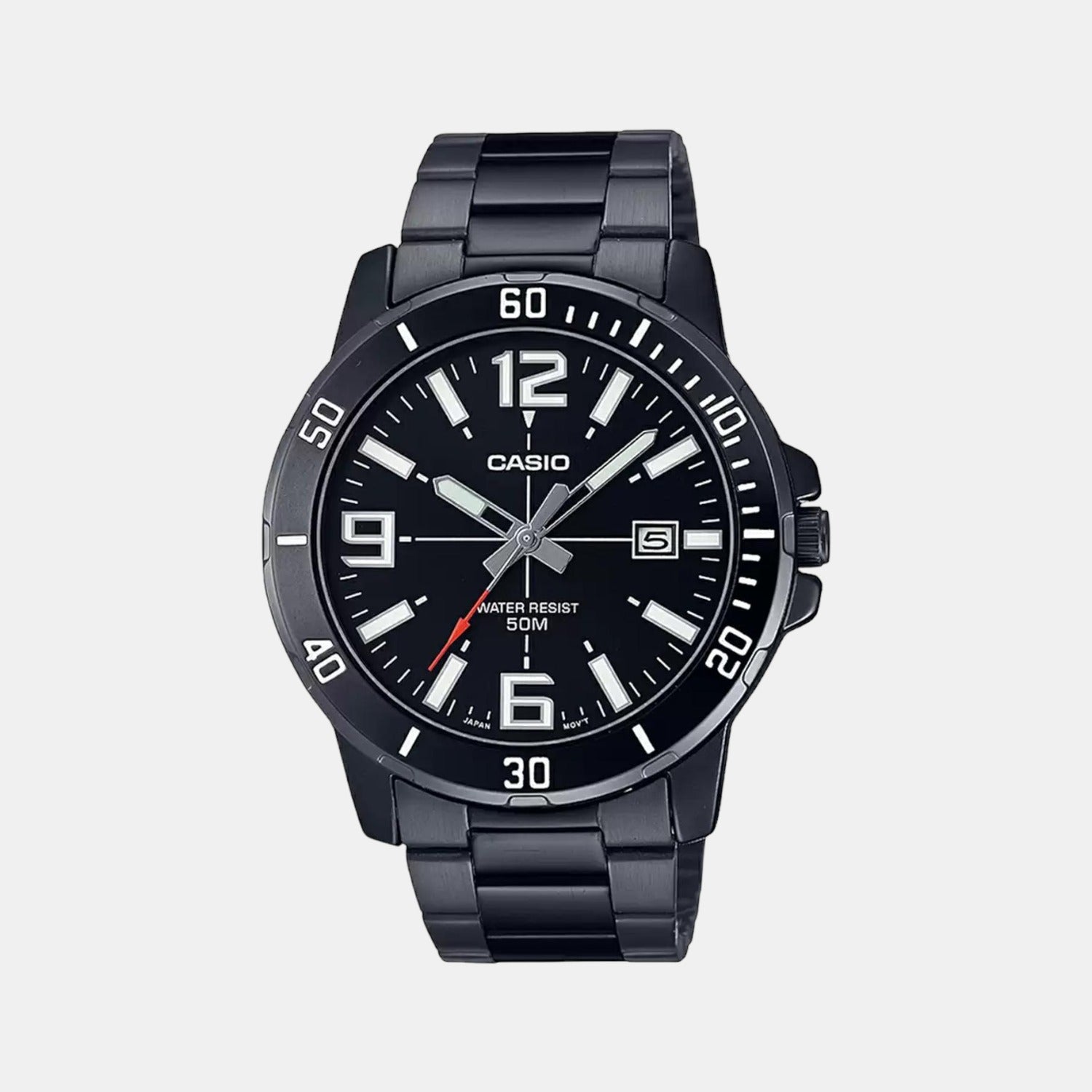 Casio Round Black Analog watch