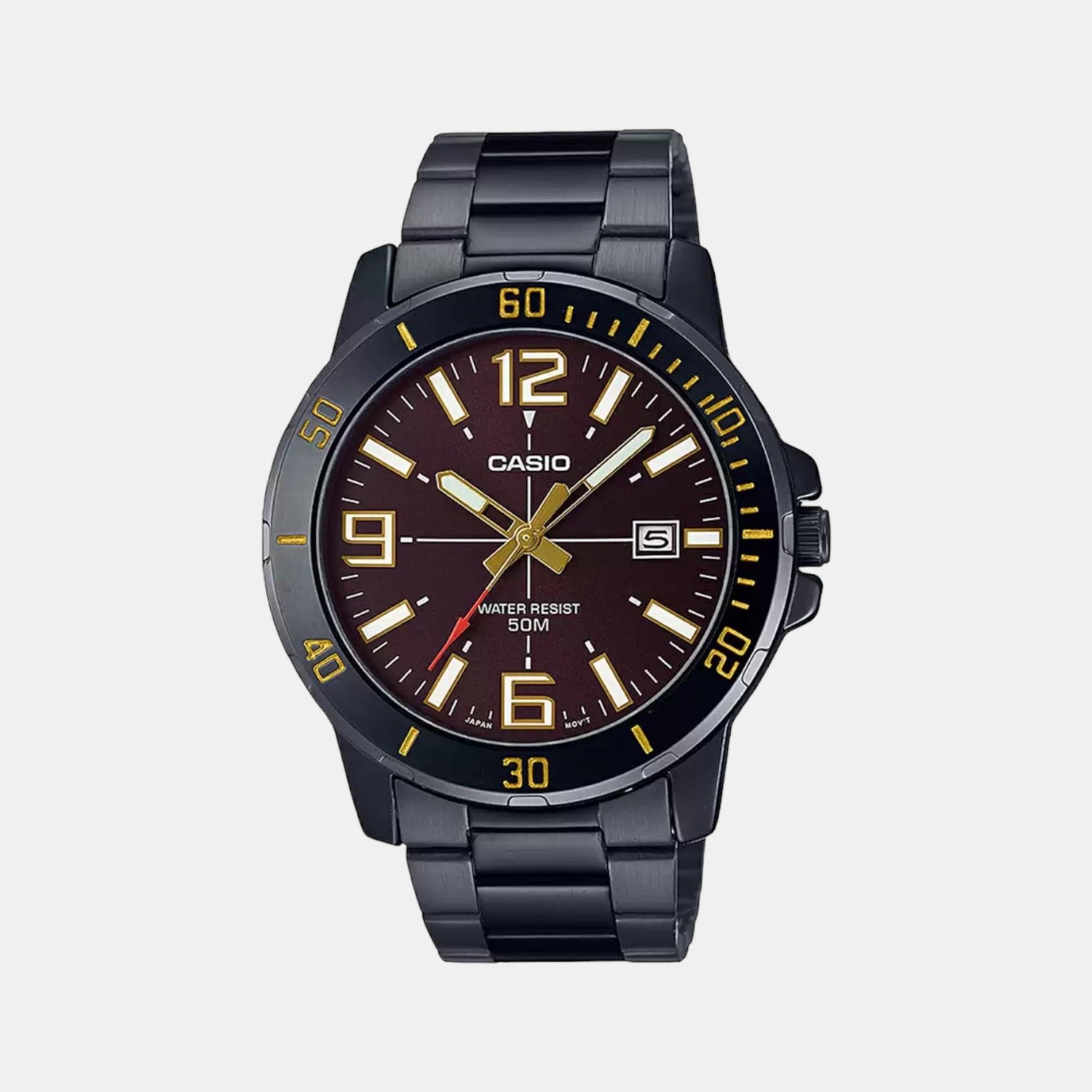 Casio Round Black Analog watch