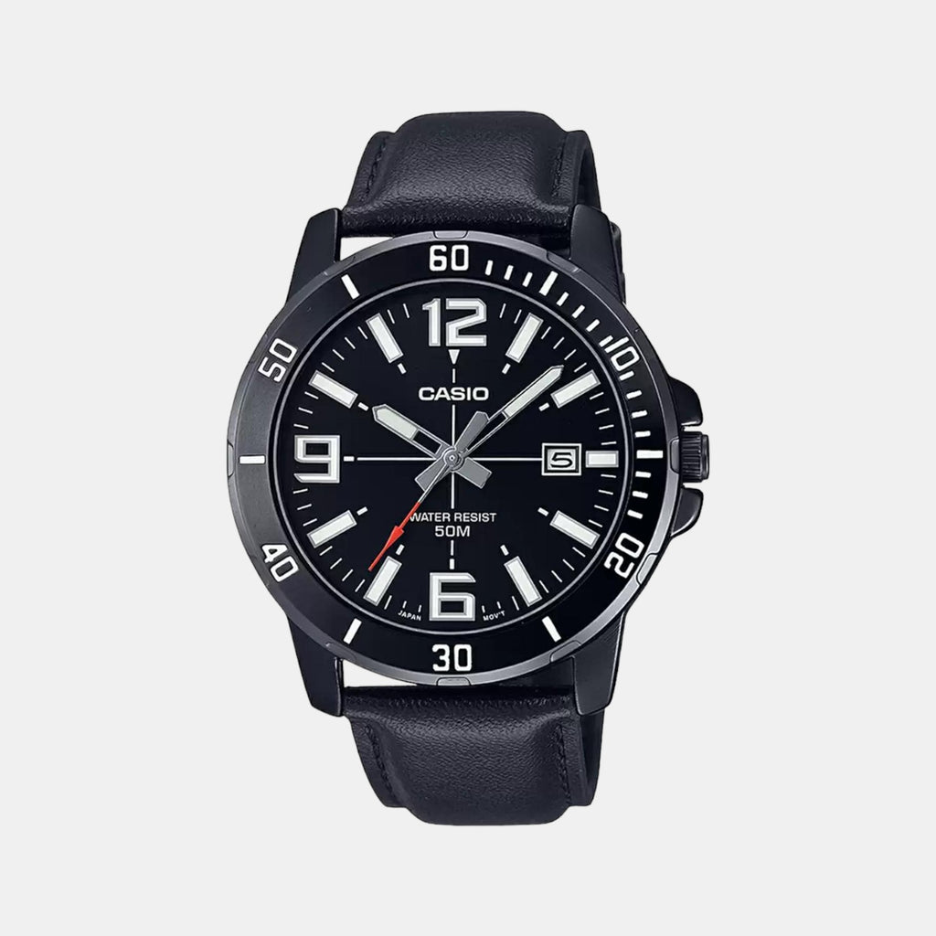 Casio Round Black Analog watch