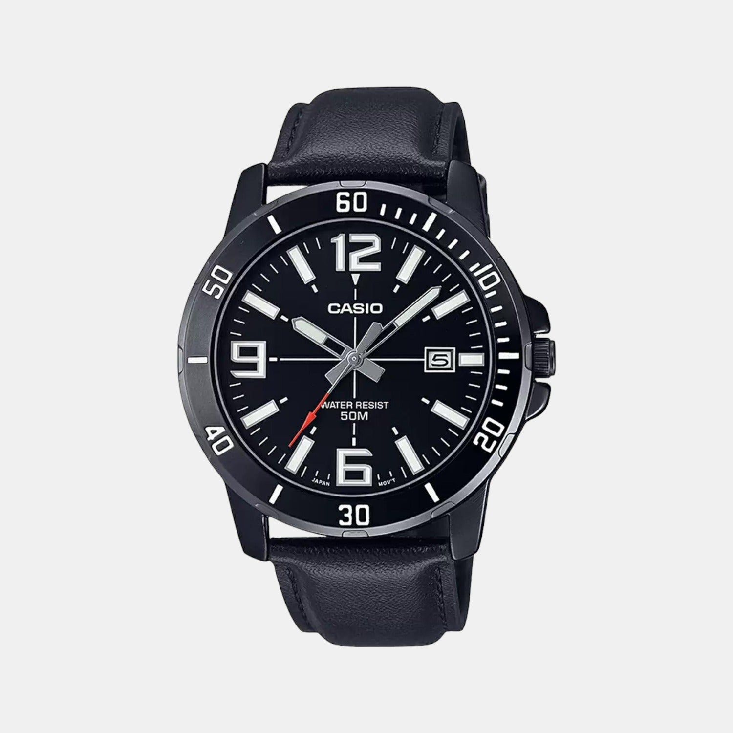 Casio Round Black Analog watch