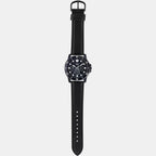 Casio Leather Black watch