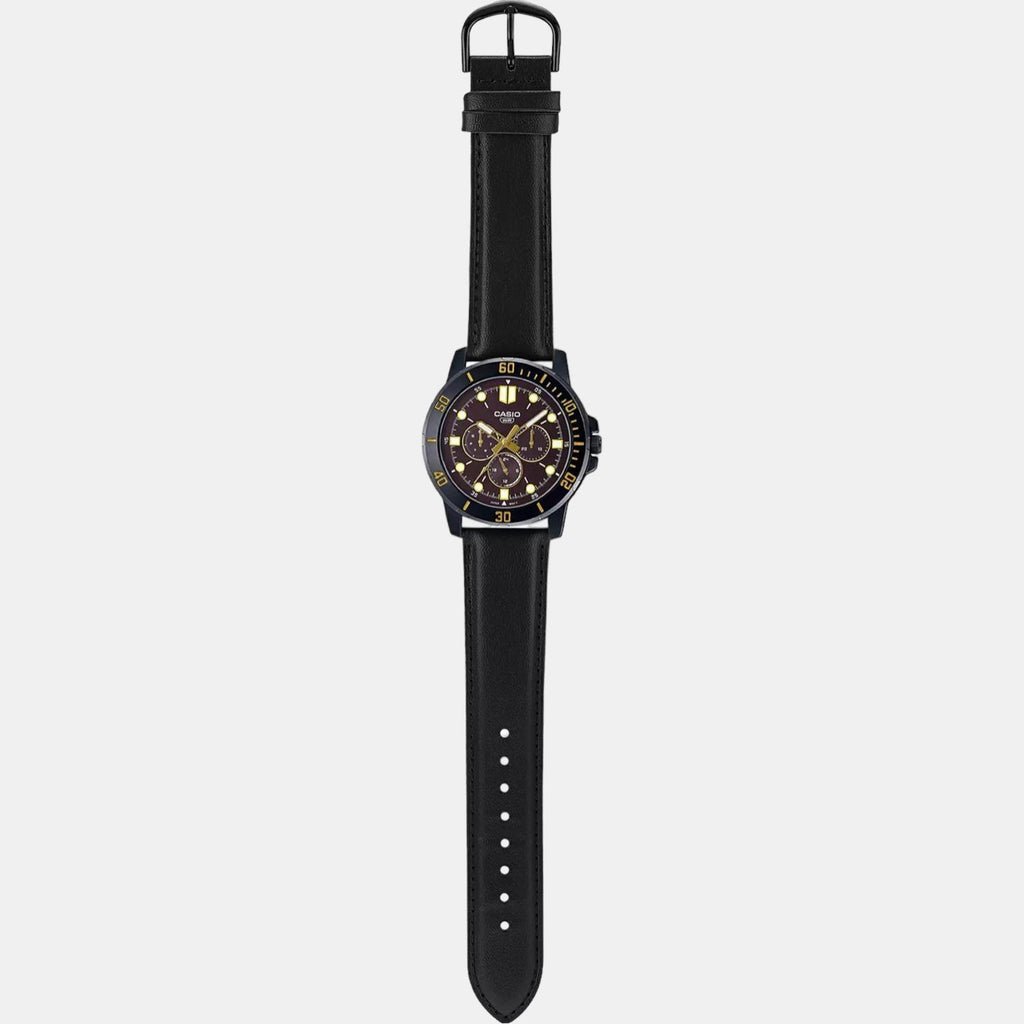 Casio Round Quartz Chronograph Men watch