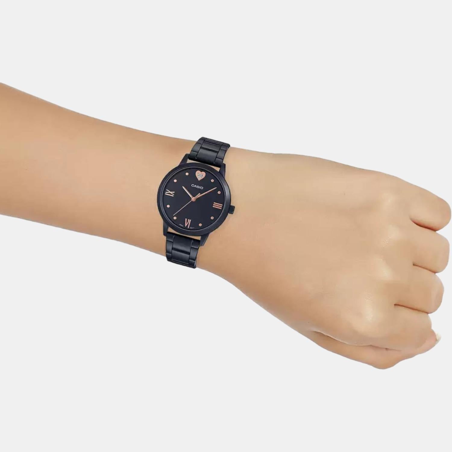 Casio Stainless Steel Black watch