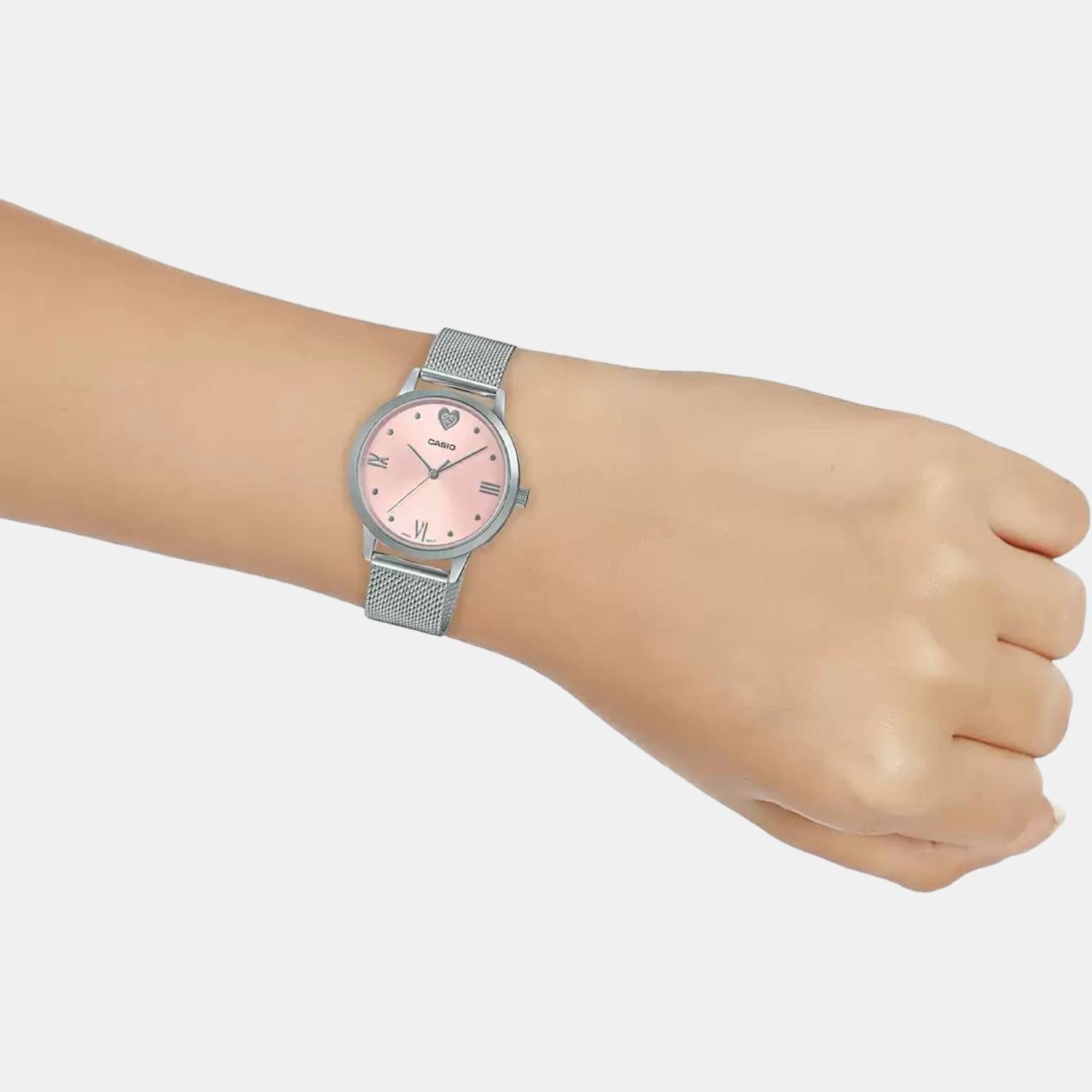 Casio Stainless Steel Pink watch
