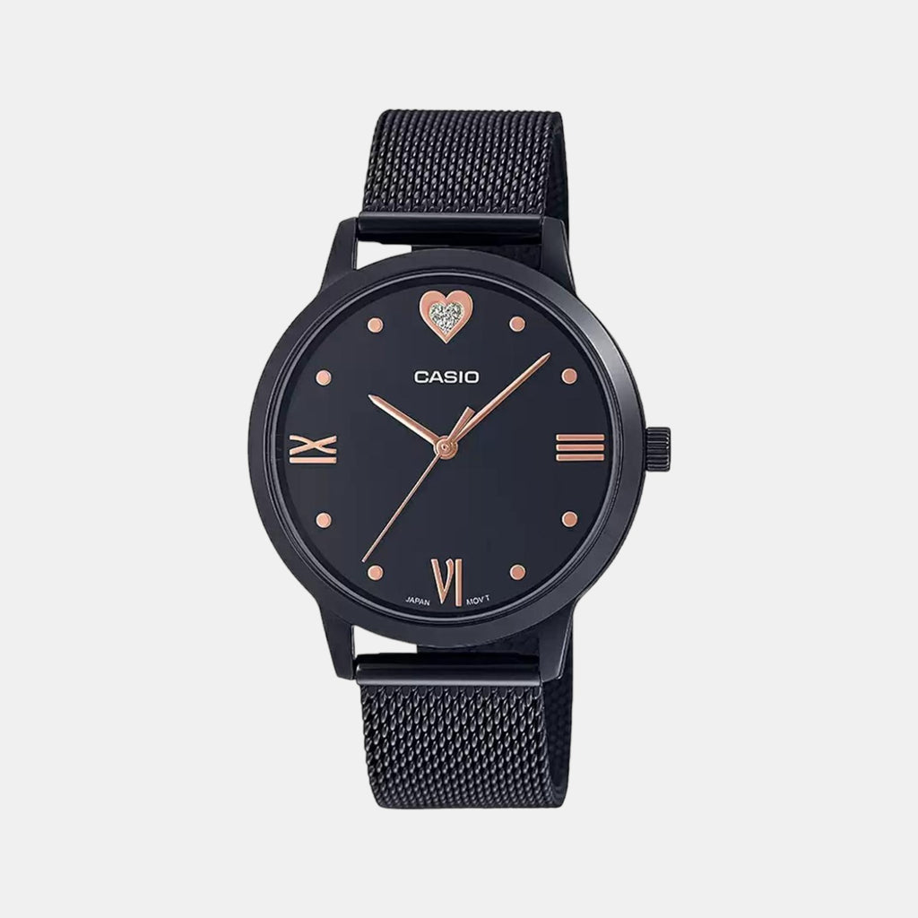 Casio Round Black Analog watch