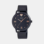 Casio Round Black Analog watch