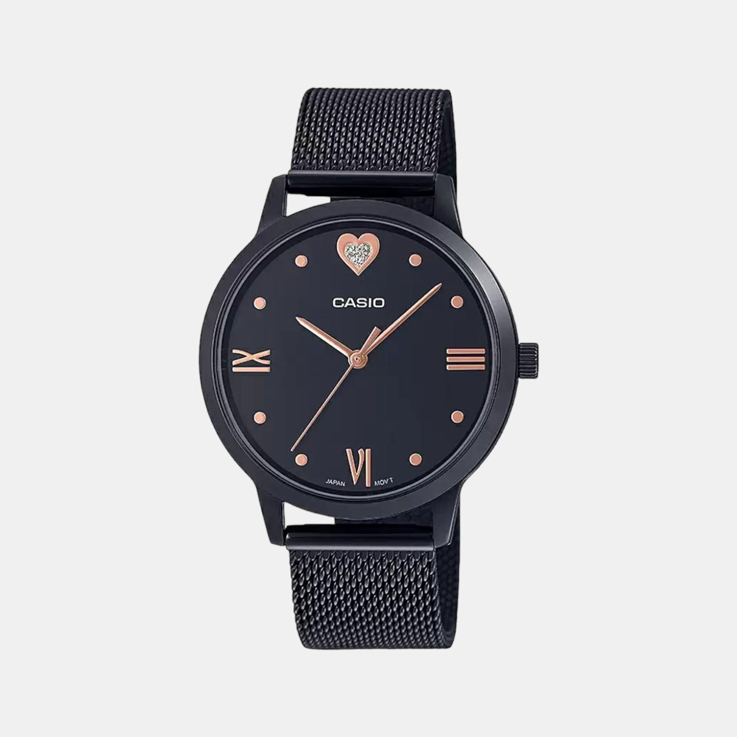 Casio Round Black Analog watch