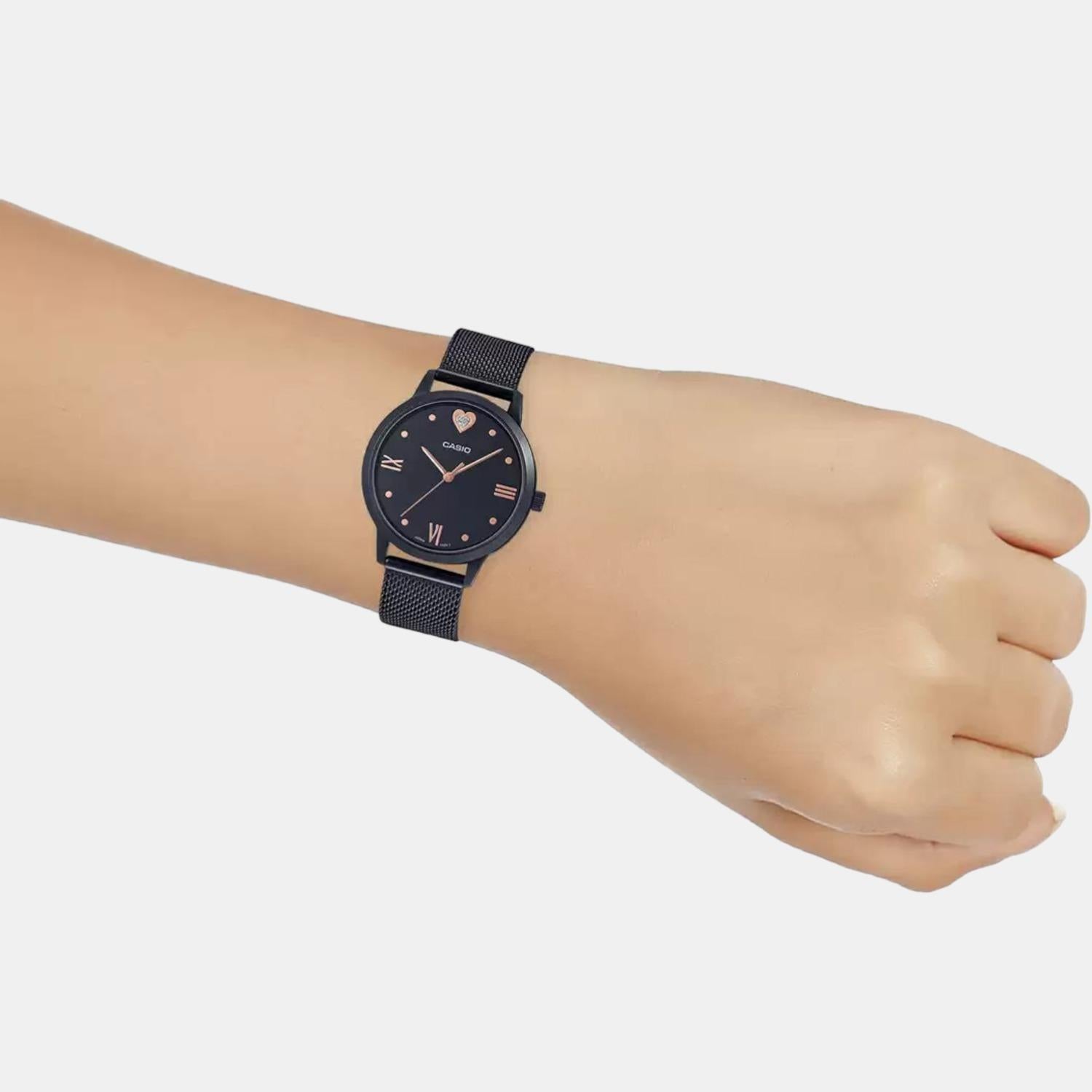 Casio Stainless Steel Black watch