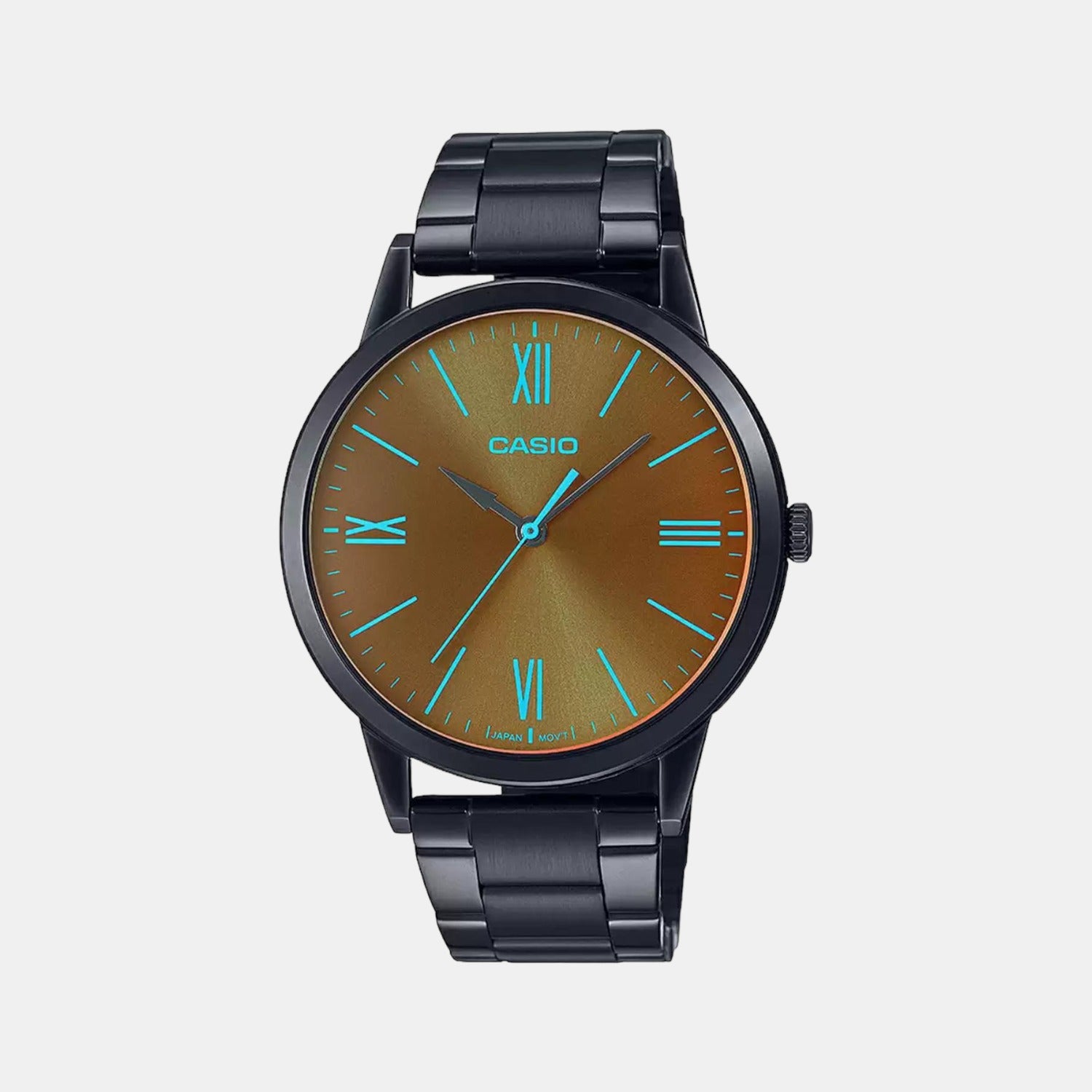 Casio Round Brown Analog watch