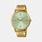 Casio Round White Analog watch