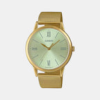 Casio Round White Analog watch