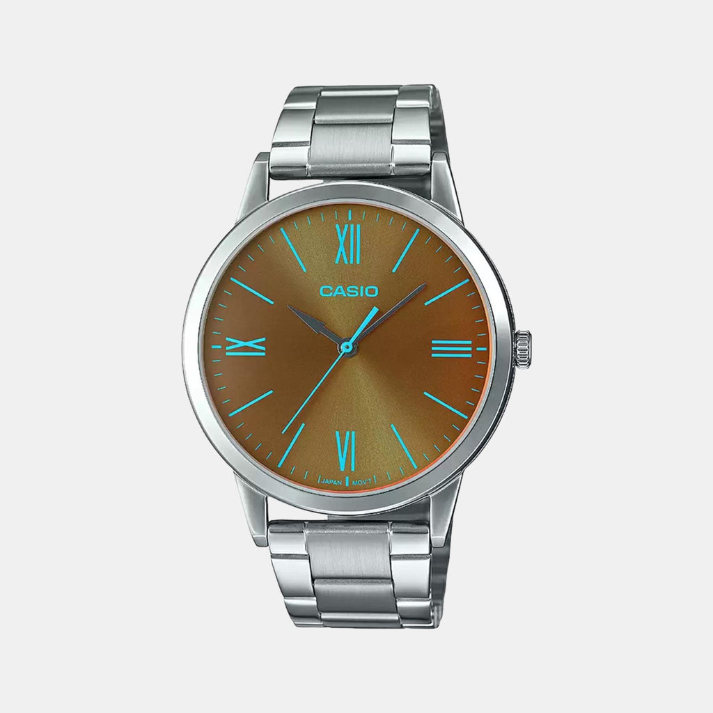 Casio Round Brown Analog watch