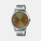 Casio Round Brown Analog watch