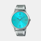 Casio Round Blue Analog watch