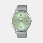 Casio Round Green Analog watch