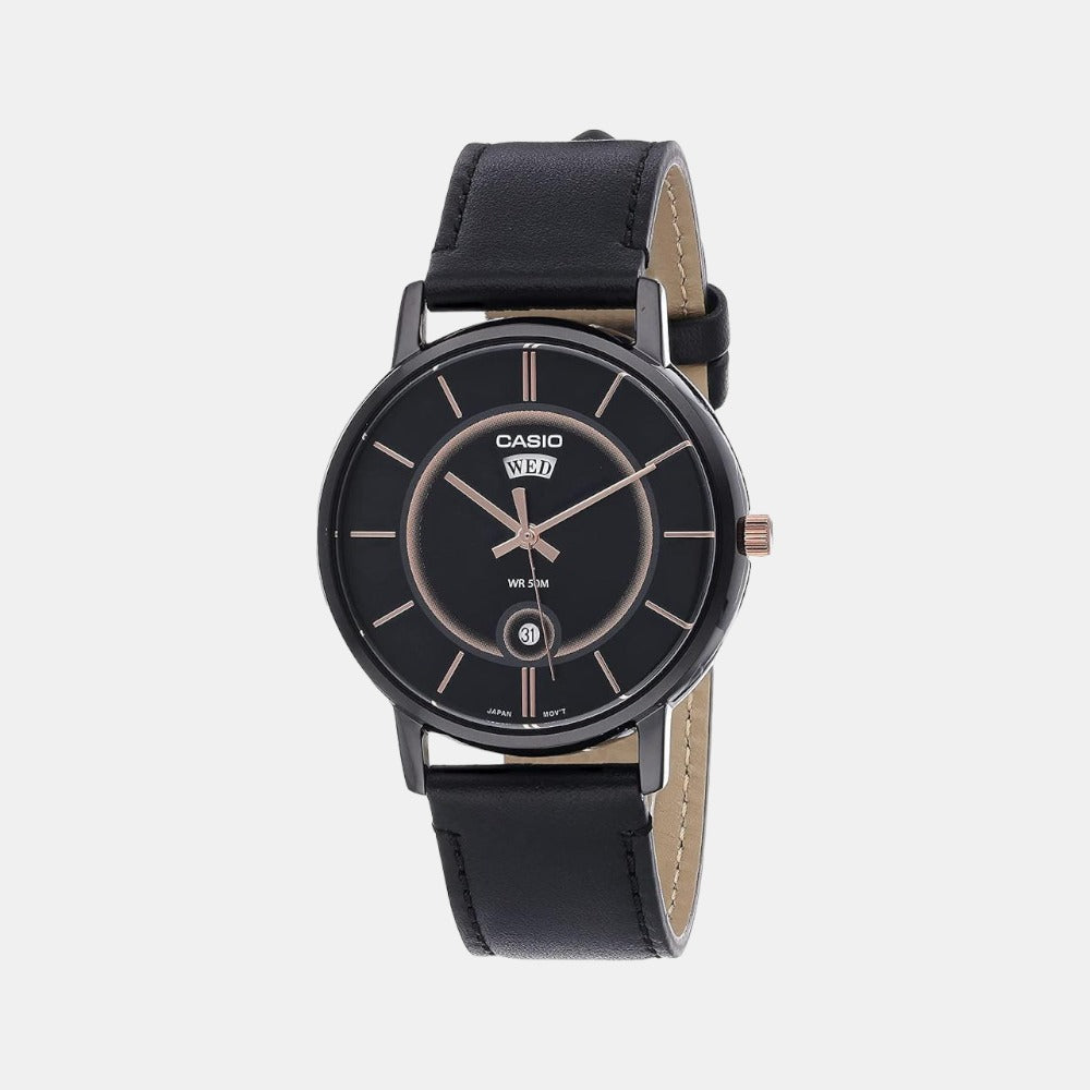 Casio Round Black Analog watch