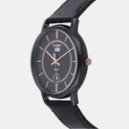 Casio Men Round Black watch