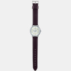 Casio Leather White watch