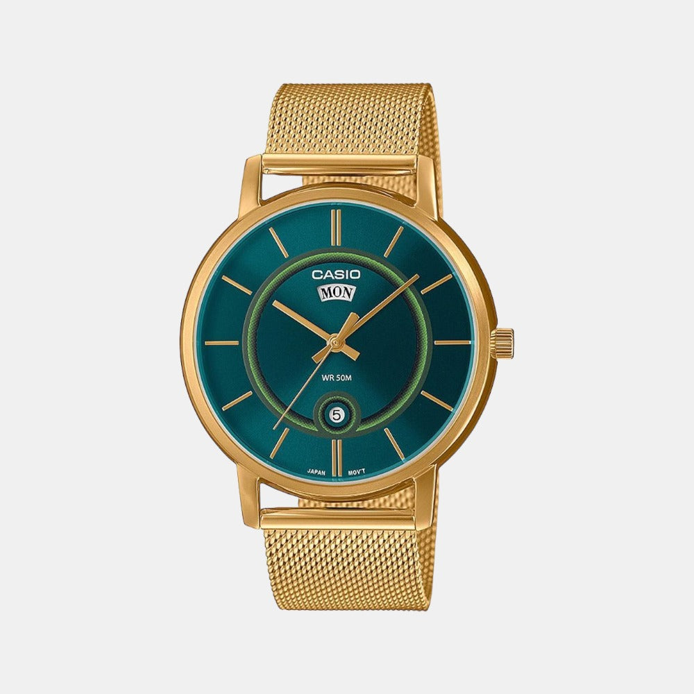 Casio Round Blue Analog watch