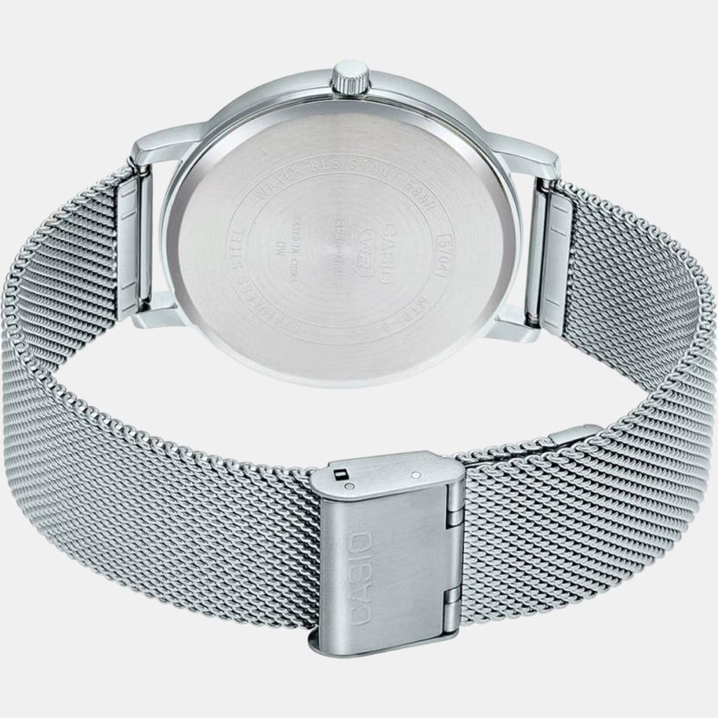 Casio Men Round White watch