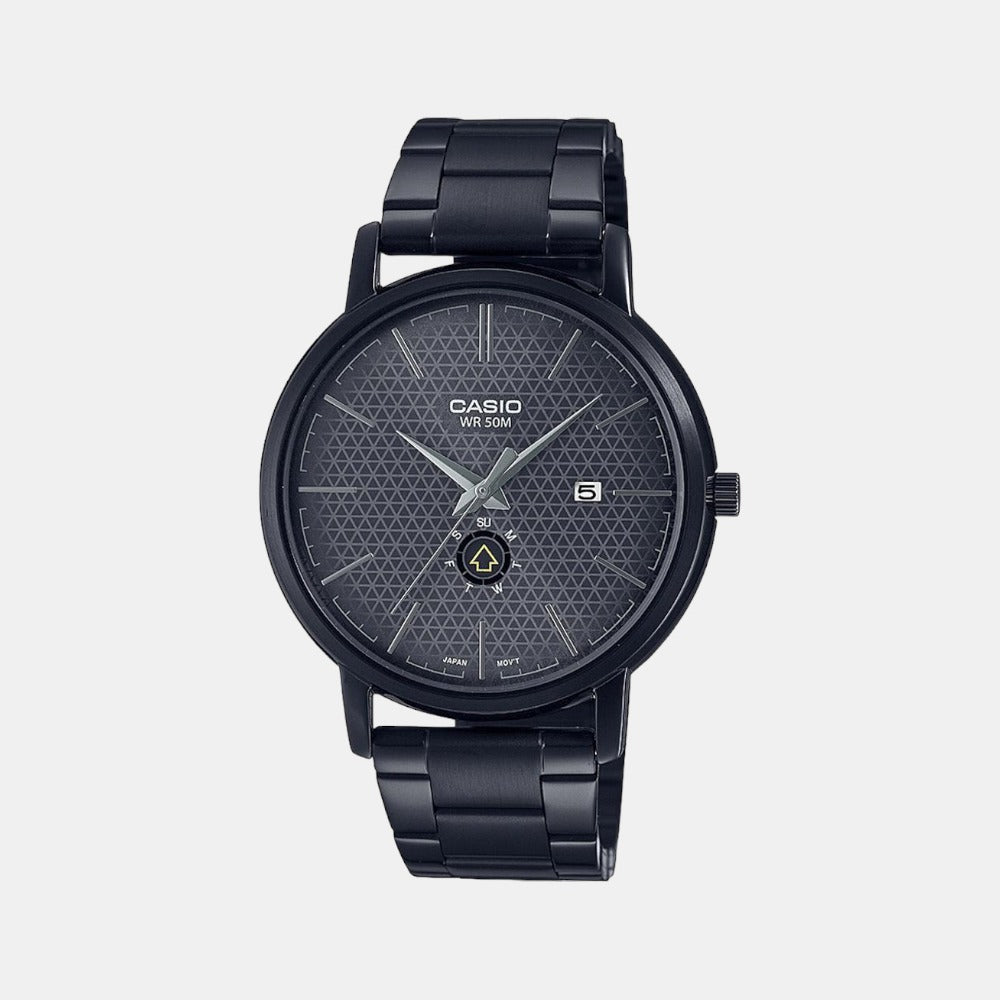 Casio Round Black Analog watch