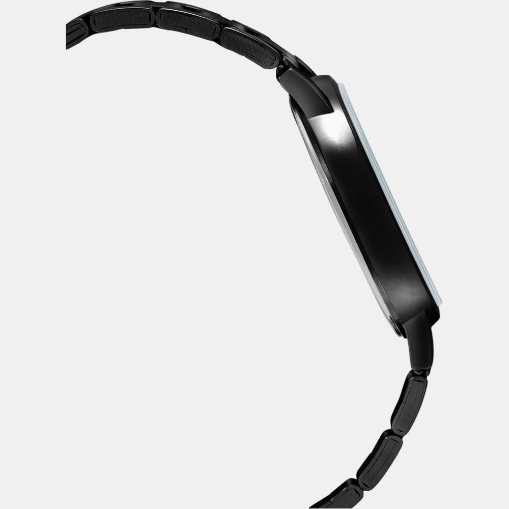 Casio Men Round Black watch