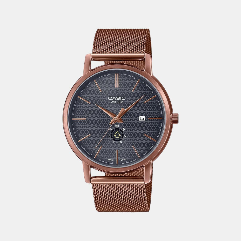 Casio Round Black Analog watch