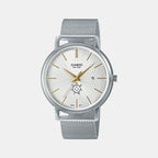 Casio Round Silver Analog watch