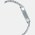 Casio Men Round Silver watch