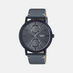 Casio Round Black Chronograph watch