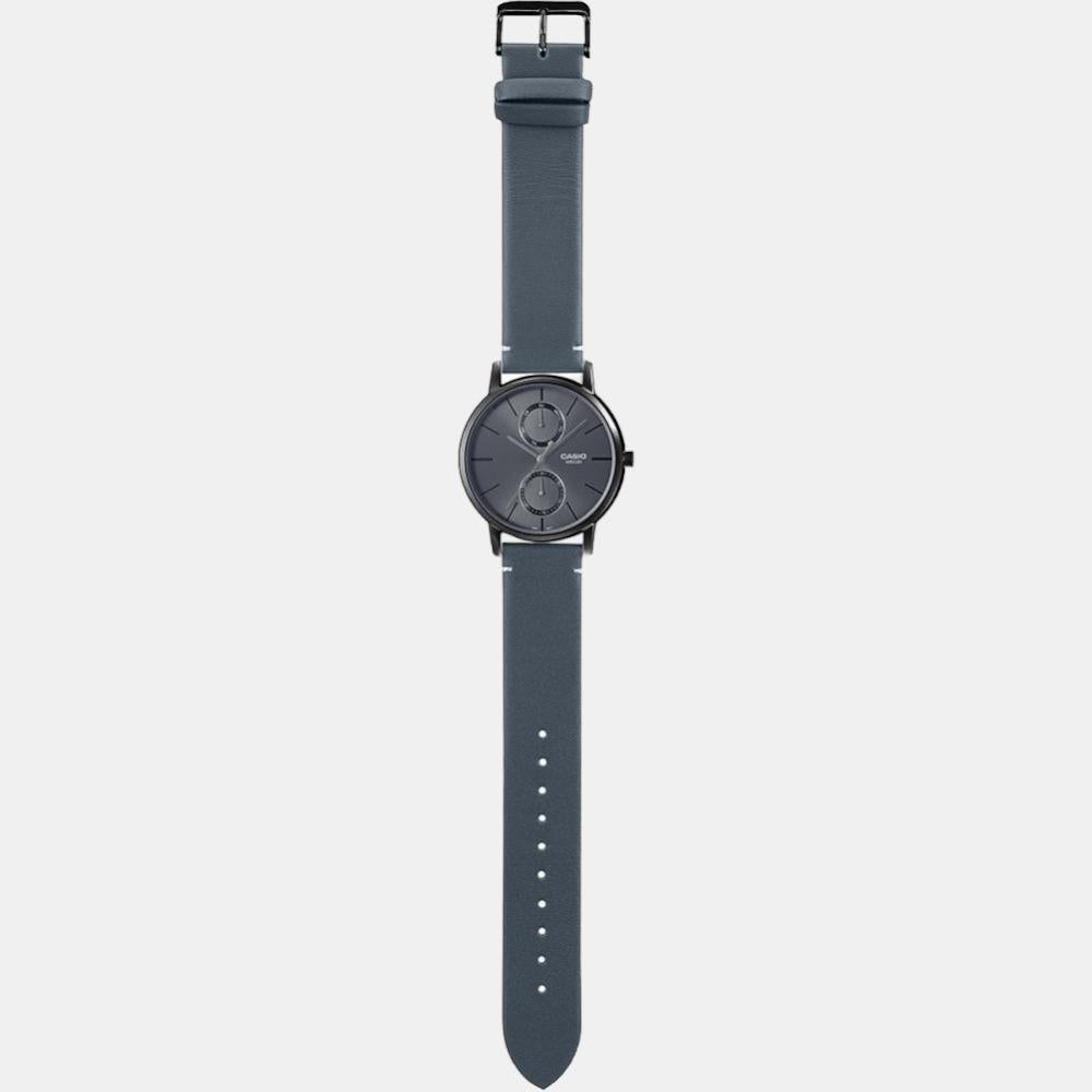 Casio Leather Black watch
