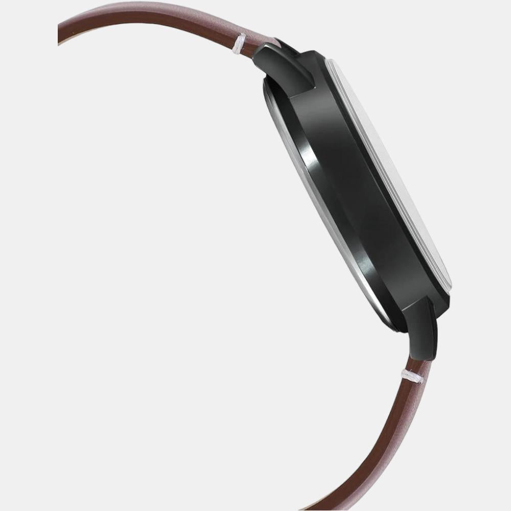 Casio Men Round Black watch