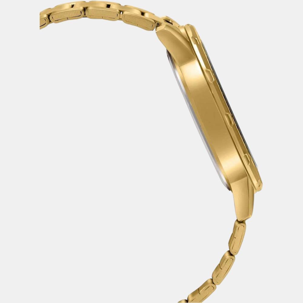 Casio Men Round Black watch