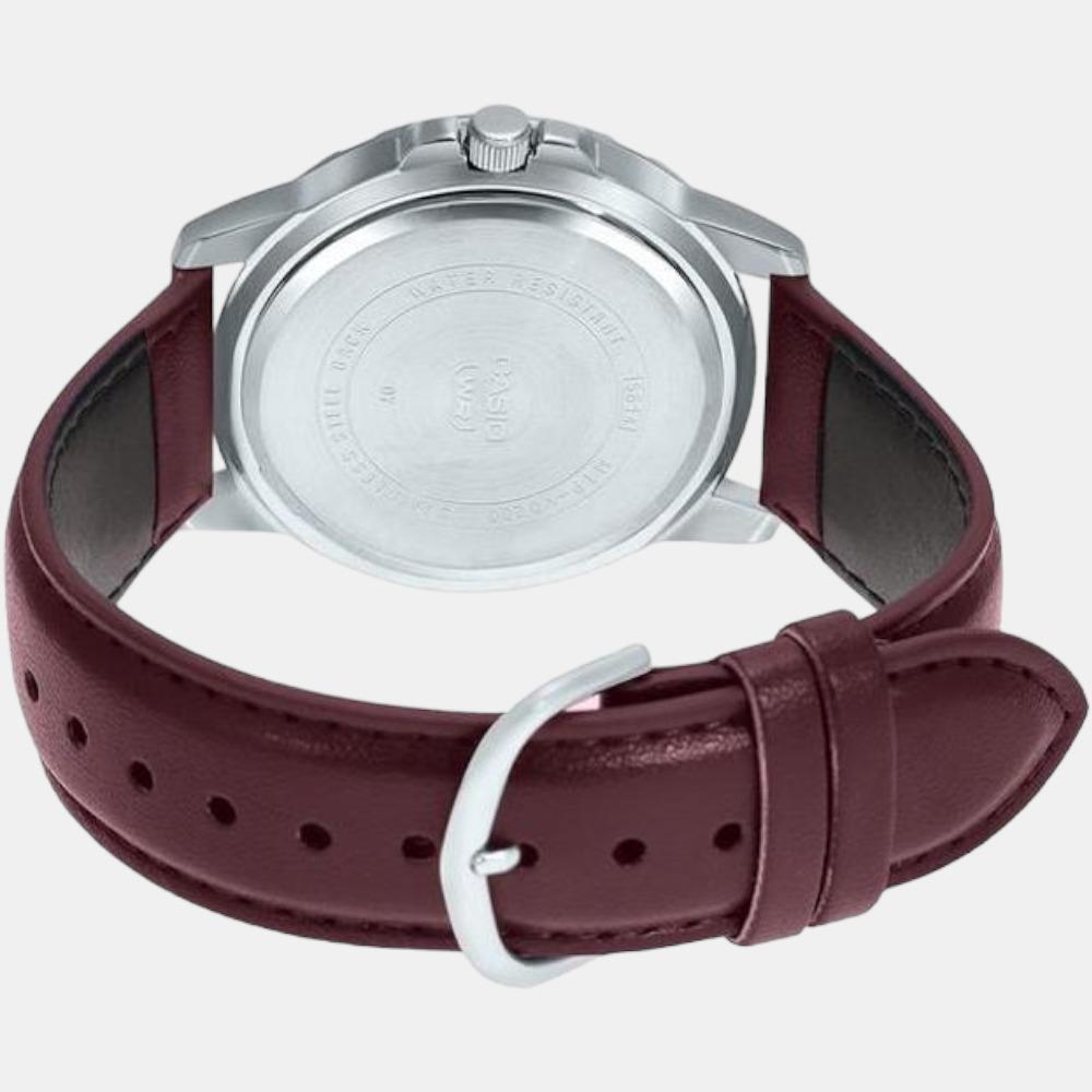 Casio Leather Brown watch