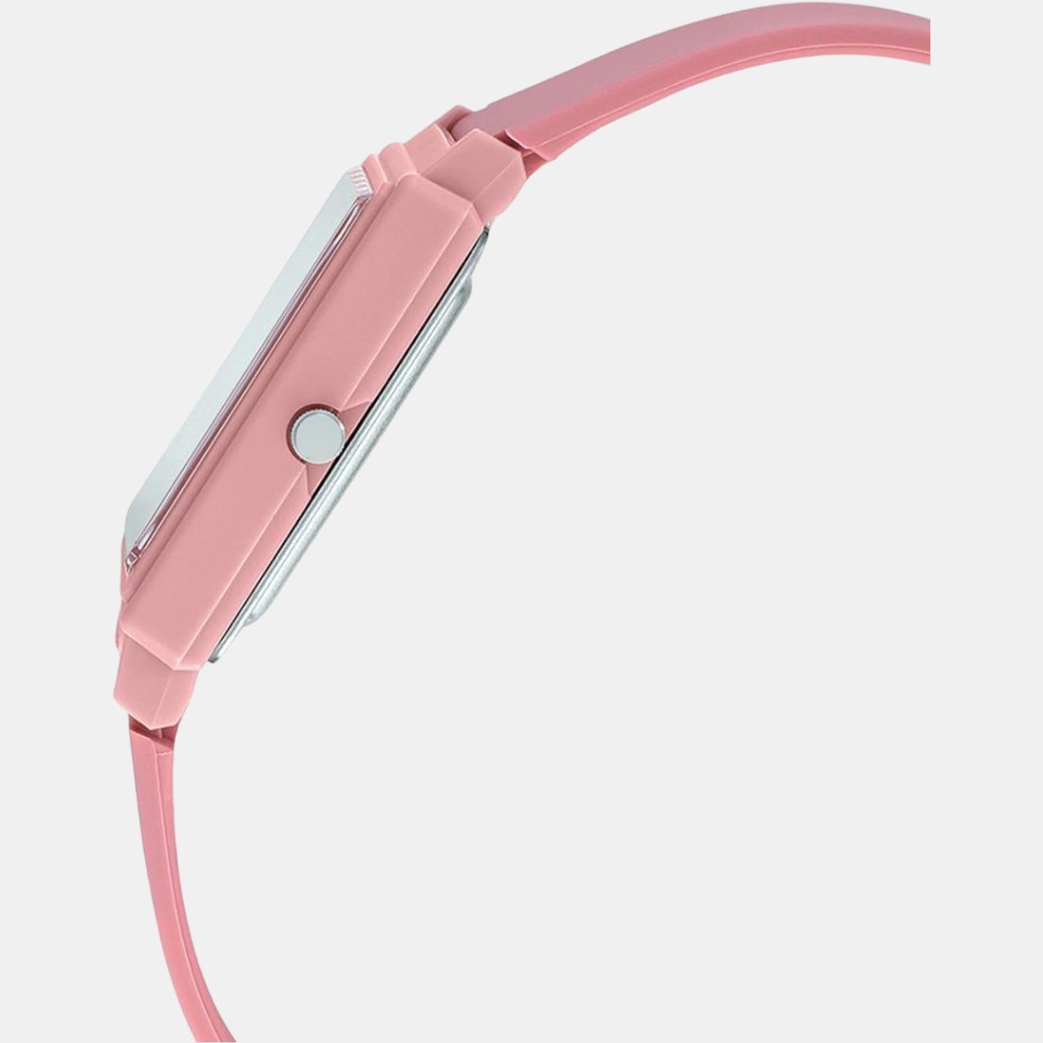 Casio Women Rectangular Black watch