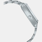 Casio Men Rectangular Silver watch