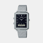 Casio Rectangular Black Analog watch