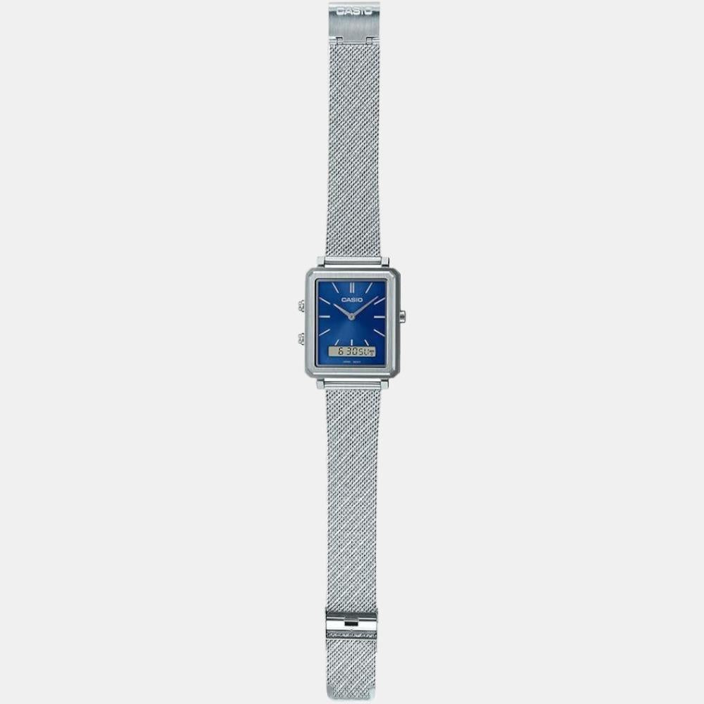 Casio Stainless Steel Blue watch